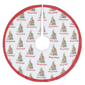 Kerstkerstboom met kutmakreel kerstboom rok (Voorkant)