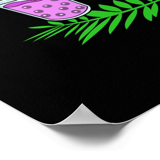 Kerstkerstboom met Mannen met kerstmis Poster (Hoek)