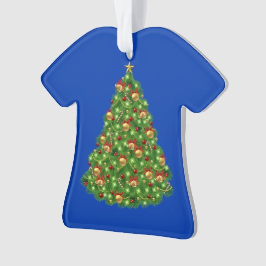 Kerstkerstboom Ornament (voorkant)