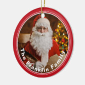  kerstkerstboom schrijven keramisch ornament (Links)