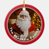  kerstkerstboom schrijven keramisch ornament (Achterkant)