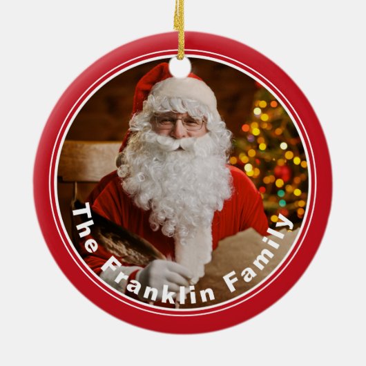  kerstkerstboom schrijven keramisch ornament (Achterkant)