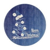 Kerstkerstboom Snijplank (Voorkant)