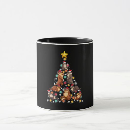 Kerstkerstboom voor kerstkerstkerstkerstmis mok (Midden)