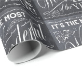 kerstkerstboomkalk cadeaupapier (Rol Hoek)