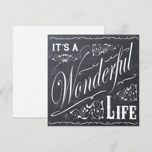 kerstkerstboomkalk feestdagenkaart (Voorkant / Achterkant)