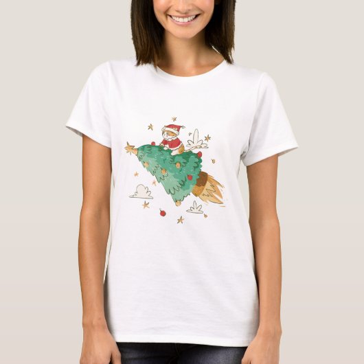 Kerstkerstboomkerstkerstkerstkerstkerstkerstkerstk T-shirt (Voorkant)