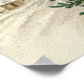 Kerstkerstboomschaar Sack of Toys Church Poster (Hoek)