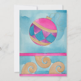 kerstkerstboomversiering - kerstkaartje aankondiging