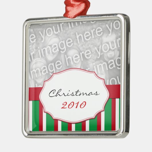 Kerstkerstboomversiering Metalen Ornament (Links)