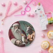 KerstkerstBorden voor kerstmis en kerstmis Papieren Bordje (Feest)