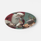 KerstkerstBorden voor kerstmis en kerstmis Papieren Bordje (Gekanteld)