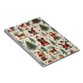 Kerstkerstbriefje Notitieboek (Rechterzijde)