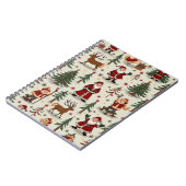 Kerstkerstbriefje Notitieboek (Linkerzijde)