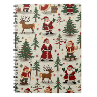 Kerstkerstbriefje Notitieboek