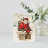 KerstkerstBriefkaart Feestdagenkaart (Staand voorkant)