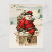 KerstkerstBriefkaart Feestdagenkaart (Voorkant)