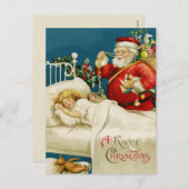 KerstkerstBriefkaart Feestdagenkaart (Voorkant / Achterkant)