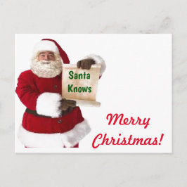 KerstkerstBriefkaart Feestdagenkaart