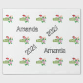 Kerstkerstcadeau 2021Wrapping Cadeaupapier (Vlak)