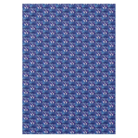 Kerstkerstcadeau, kerstangel tafelkleed (Voorkant)