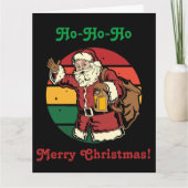 Kerstkerstcadeau met  kerstcadeautjes kaart (Voorkant)