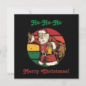 Kerstkerstcadeau met  kerstcadeautjes kaart (Voorkant)