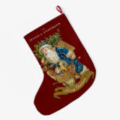  kerstkerstcadeau op maat grote kerstsok (Achterkant (Hangend))