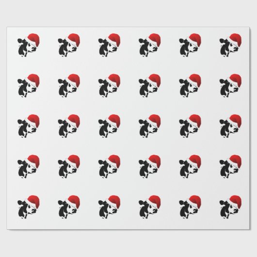 Kerstkerstcadeaupapier Cadeaupapier (Vlak)