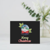 kerstkerstcadeautje geek Cool Funny Gift Idee Briefkaart (Staand voorkant)