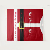 Kerstkerstcadeautje - Jouw tekst naam Wandkleed (Voorkant (horizontaal))