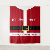 Kerstkerstcadeautje - Jouw tekst naam Wandkleed (Voorkant)