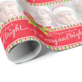 Kerstkerstcadeautje met cadeautjes cadeaupapier (Rol Hoek)