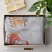 KerstkerstCartoon Tissuepapier (Geschenk)