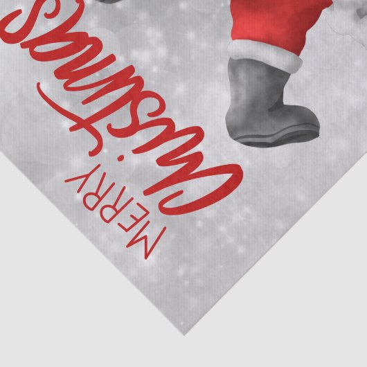 KerstkerstCartoon Tissuepapier (Detail)