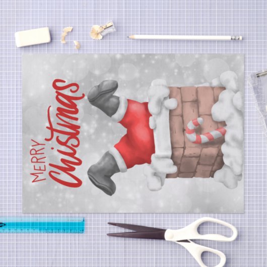 KerstkerstCartoon Tissuepapier (Craft)