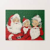  kerstkerstfamilie legpuzzel (Horizontaal)