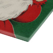 kerstkerstfamilie snijplank (Hoek)