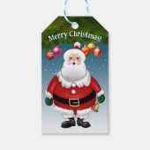 Kerstkerstfeest Cadeaulabel (Voorkant)