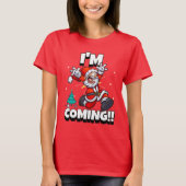 Kerstkerstfeest Humor feestdag grappige kerstmis T-shirt (Voorkant)