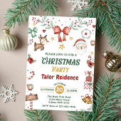 Kerstkerstfeest Kaart