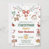 Kerstkerstfeest Kaart (Voorkant)