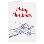 Kerstkerstfeest Lange eiland Hampton Map VC (Voorkant)