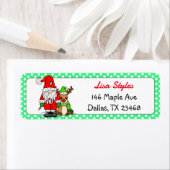 Kerstkerstfeestdag en kerstfeestdag etiket (Insitu)