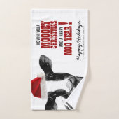 Kerstkerstfeestdag in het land  handdoek (Handdoek)