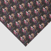 kerstkerstfeestdag met feestelijke kerst  tissuepapier (Detail)