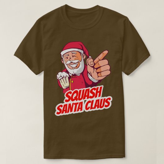 Kerstkerstfeestdag met kerstkerstkerstcadeaus - Sq T-shirt (Design voorkant)