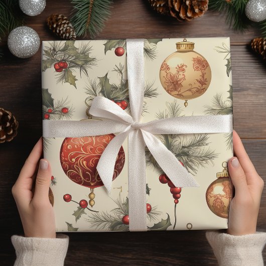 Kerstkerstfeestdagen Cadeaupapier