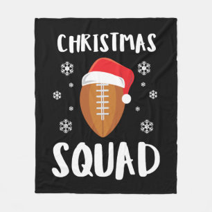 Kerstkerstfeestdagen met Amerikaans Football Fleece Deken