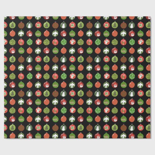 Kerstkerstfeestdagen met kerstfeestdagen cadeaupapier (Vlak)